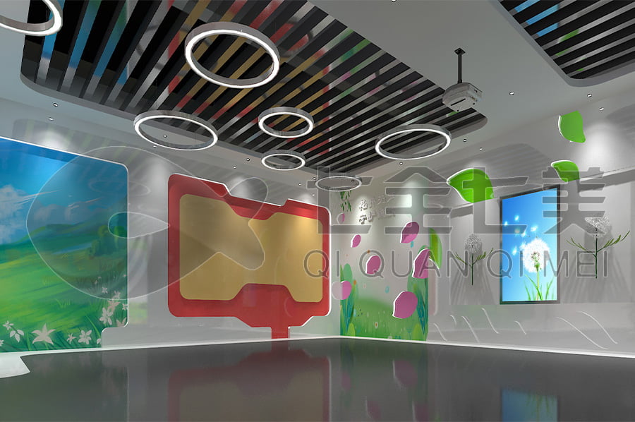 未成年法治教育基地，法制宣傳平臺產(chǎn)品，法院法制主題展廳設(shè)計平面圖